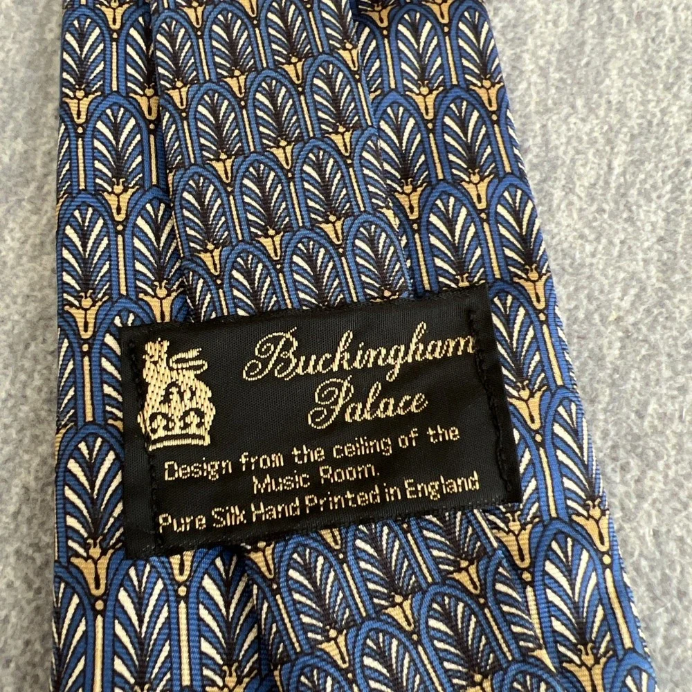 Buckingham Palace Silk Tie Ceiling Of Music Room Design England King‎ Career